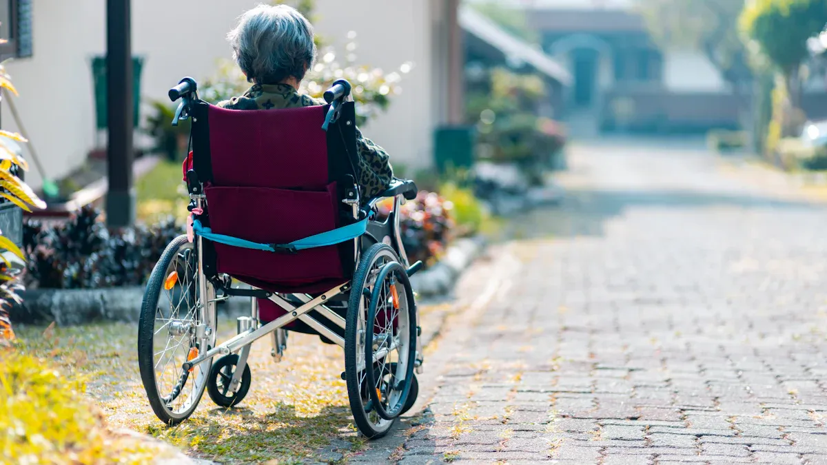 The Role of Wheels and Handrims in Wheelchair Overall Width