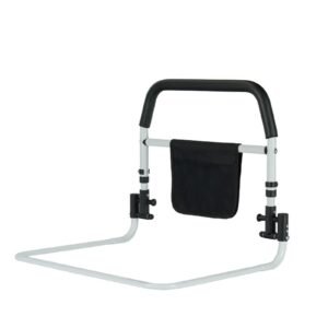 Vatocare adjustable bed safety rail primary product view, designed with easy-care construction for support during bedside transfers