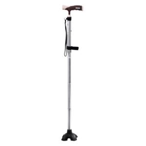 Vatocare walking cane or crutch mobility aid, primary product view, highlighting clear functional design for everyday mobility assistance