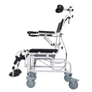 Vatocare bedside commode chair shown in primary product view, featuring practical construction for stable seated toileting