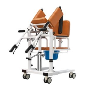 Vatocare patient transfer lift, primary product view, highlighting user-friendly details for reduced transfer strain