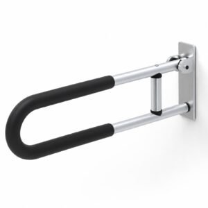 Alternate product view 3 of a Vatocare toilet safety rail with mobility-focused design for daily toileting assistance