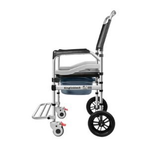 Alternate product view 2 showing a Vatocare bedside commode chair with user-friendly details for bedside personal care