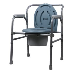 Vatocare bedside commode chair, alternate product view 5, with easy-care construction for bedside personal care