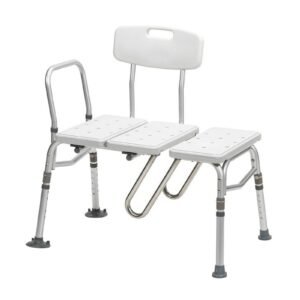 Vatocare bathroom shower chair shown in white-background view 1, featuring home-care construction for safer seated bathing
