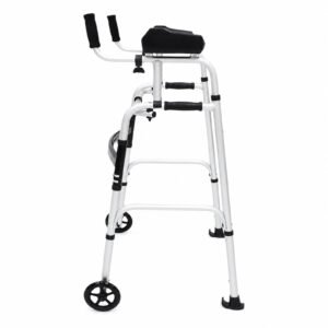 White-background view 1 of a Vatocare mobility walker or rollator with easy-care construction for stable walking assistance