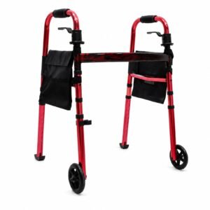 Vatocare mobility walker or rollator white-background view 1, designed with daily-use setup for balanced daily movement