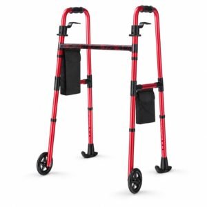 Vatocare mobility walker or rollator shown in white-background view 1, featuring practical construction for indoor and outdoor walking