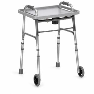 Vatocare mobility walker or rollator, alternate product view 3, highlighting home-care construction for rehabilitation mobility