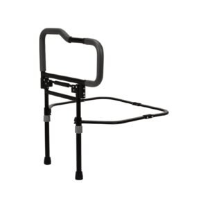 Vatocare adjustable bed safety rail shown in alternate product view 2, featuring user-friendly details for home-care bedside safety