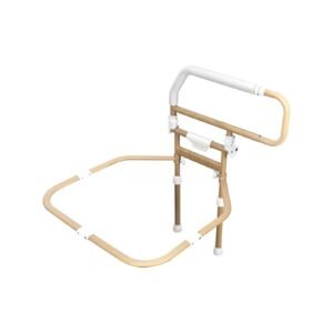 Vatocare adjustable bed safety rail shown in alternate product view 2, featuring daily-use setup for home-care bedside safety