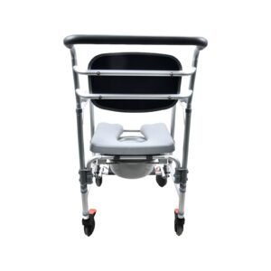 Vatocare bedside commode chair shown in alternate product view 4, featuring home-care construction for daily hygiene assistance