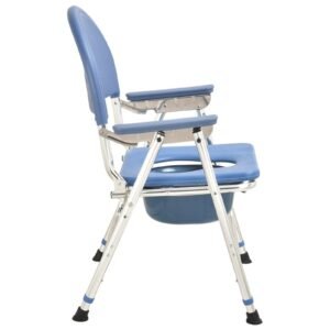 Alternate product view 4 showing a Vatocare bedside commode chair with easy-care construction for daily hygiene assistance