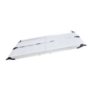Alternate product view 2 of a Vatocare hospital bed and care accessory with clear functional design for medical care environments