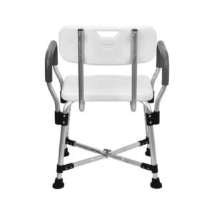 Vatocare bathroom shower chair, alternate product view 3, highlighting durable support for daily hygiene assistance
