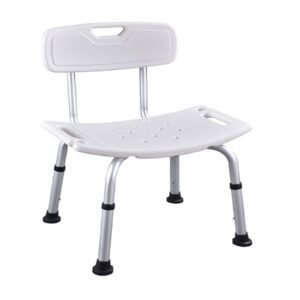 Alternate product view 3 of a Vatocare bathroom shower chair with durable support for accessible shower care