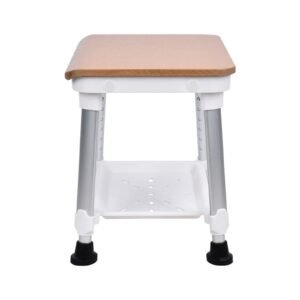 Vatocare bathroom shower chair alternate product view 3, designed with stable frame for daily hygiene assistance
