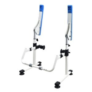 Alternate product view 3 of a Vatocare toilet safety rail with accessible care design for bathroom balance support