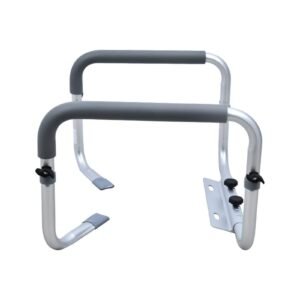 Alternate product view 2 showing a Vatocare toilet safety rail with easy-care construction for safer toilet transfers