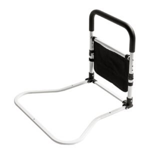 Vatocare adjustable bed safety rail alternate product view 4, designed with accessible care design for home-care bedside safety
