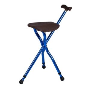 Vatocare walking cane or crutch mobility aid, primary product view, highlighting clear functional design for balanced walking support