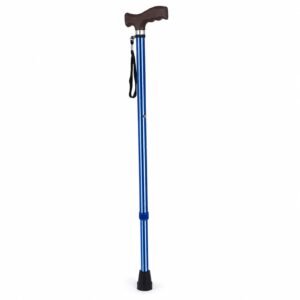 Vatocare walking cane or crutch mobility aid, alternate product view 3, with mobility-focused design for balanced walking support