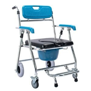 Primary product view of a Vatocare bedside commode chair with durable support for home-care toileting needs