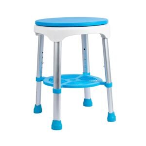 Vatocare bathroom shower chair shown in alternate product view 3, featuring practical construction for reduced-slip bathing support