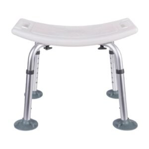 Vatocare bathroom shower chair alternate product view 4, designed with supportive structure for accessible shower care