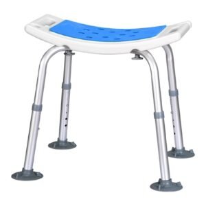 Vatocare bathroom shower chair shown in primary product view, featuring care-focused design for reduced-slip bathing support