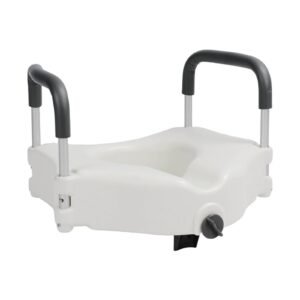 Vatocare toilet safety rail primary product view, designed with daily-use setup for independent toilet use