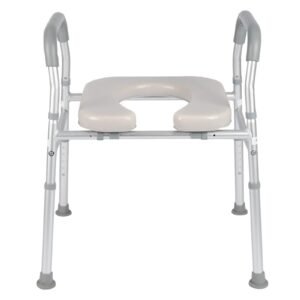 Vatocare toilet safety rail shown in primary product view, featuring user-friendly details for stable sit-to-stand support