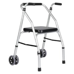 Vatocare mobility walker or rollator shown in white-background view 1, featuring accessible care design for stable walking assistance