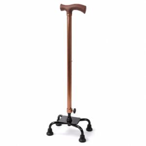 Vatocare walking cane or crutch mobility aid, white-background view 2, highlighting home-care construction for balanced walking support
