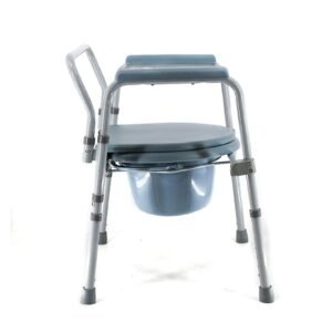 Vatocare bedside commode chair shown in alternate product view 3, featuring accessible care design for stable seated toileting