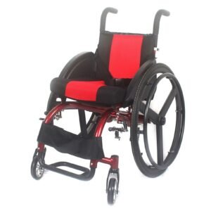 Vatocare manual wheelchair, alternate product view 3, with supportive structure for daily wheelchair use