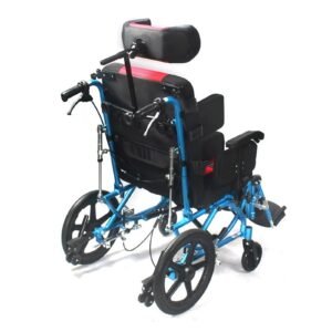 Vatocare manual wheelchair alternate product view 2, designed with user-friendly details for independent indoor mobility