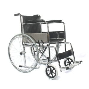 Alternate product view 2 of a Vatocare manual wheelchair with practical construction for independent indoor mobility