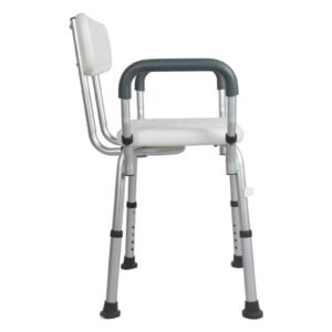 Vatocare bathroom shower chair, primary product view, with supportive structure for daily hygiene assistance