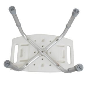 Alternate product view 2 of a Vatocare bathroom shower chair with practical construction for stable bathroom support