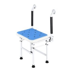 Vatocare bathroom shower chair, alternate product view 2, highlighting home-care construction for accessible shower care