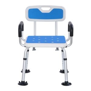 Vatocare bathroom shower chair, primary product view, highlighting durable support for safer seated bathing
