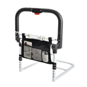 Alternate product view 6 showing a Vatocare adjustable bed safety rail with mobility-focused design for adjustable bedside assistance