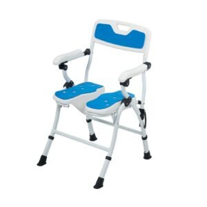 Vatocare bathroom shower chair shown in primary product view, featuring user-friendly details for safer seated bathing